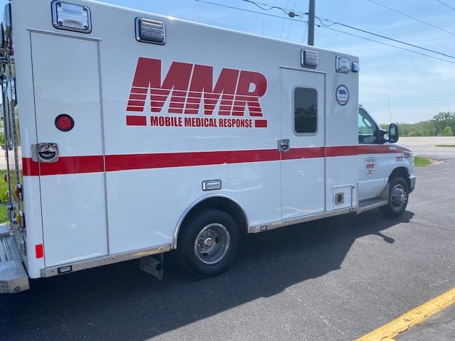 MMR vehicle parked in the parking lot